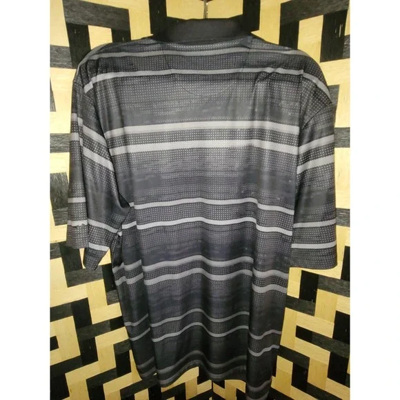 Mens GolF Polo Black White Gray Sixe XLT.‎ Grand SLAM BRAND - Picture 3 of 3